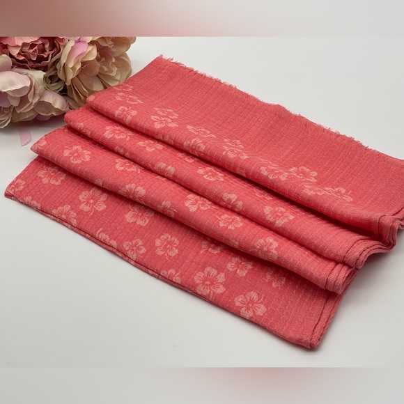 Coach Floral Print Scarf - Picture 5 of 9